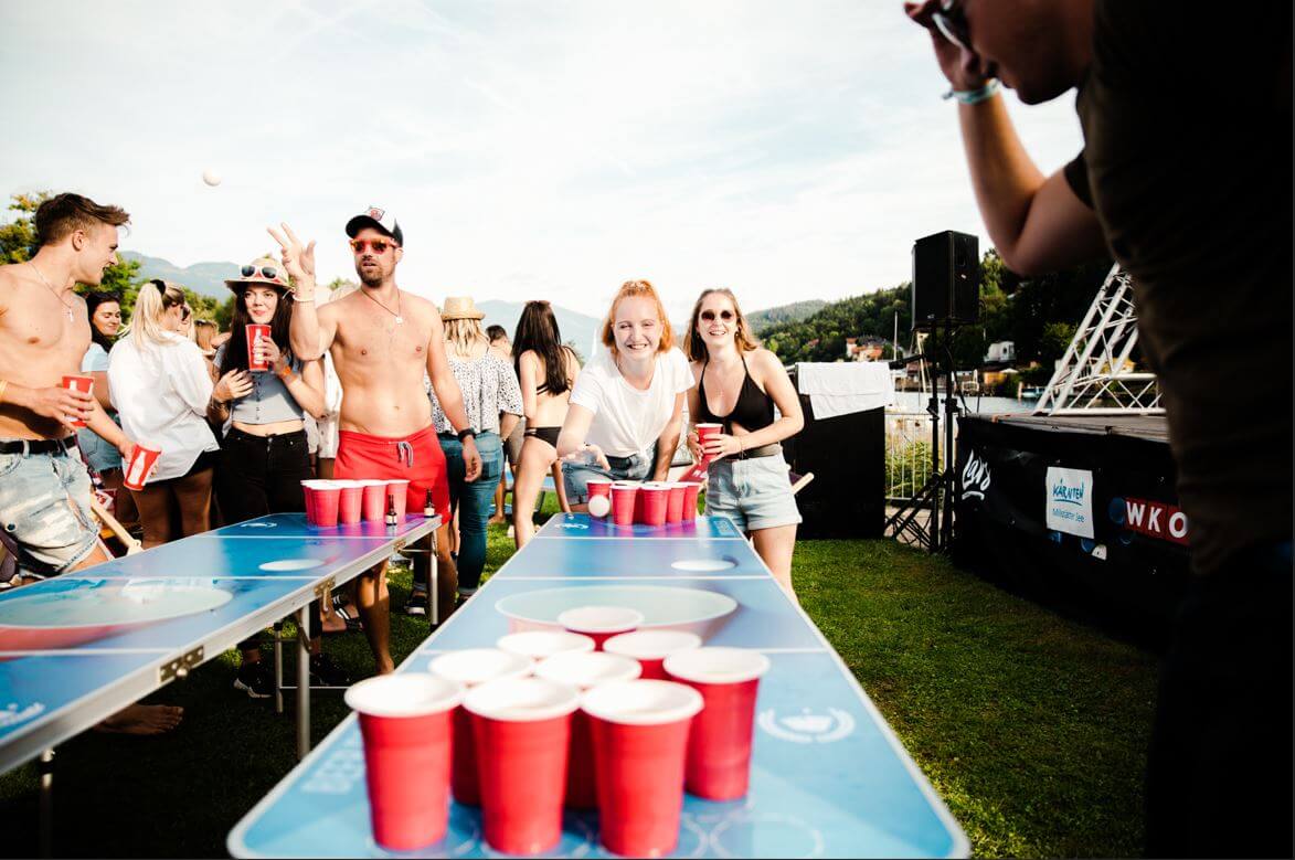 Beer Pong Austria auf LARS © SPLASHLINE, Lukas Kucera